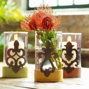 SL@H Willow House Heritage Hurricane Trio Set of 3 EUC